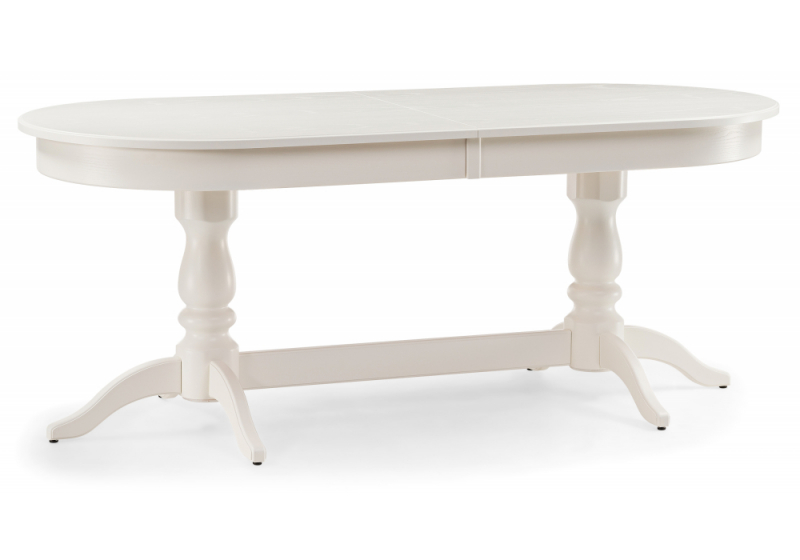 Стол деревянный Красидиано молочный (84x76). 