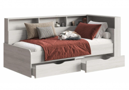 Кровать Амер 190х80 анкор светлый (100x)