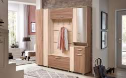 Прихожая «Элегант» (модульная) Ясень шимо темный / Ясень шимо светлый